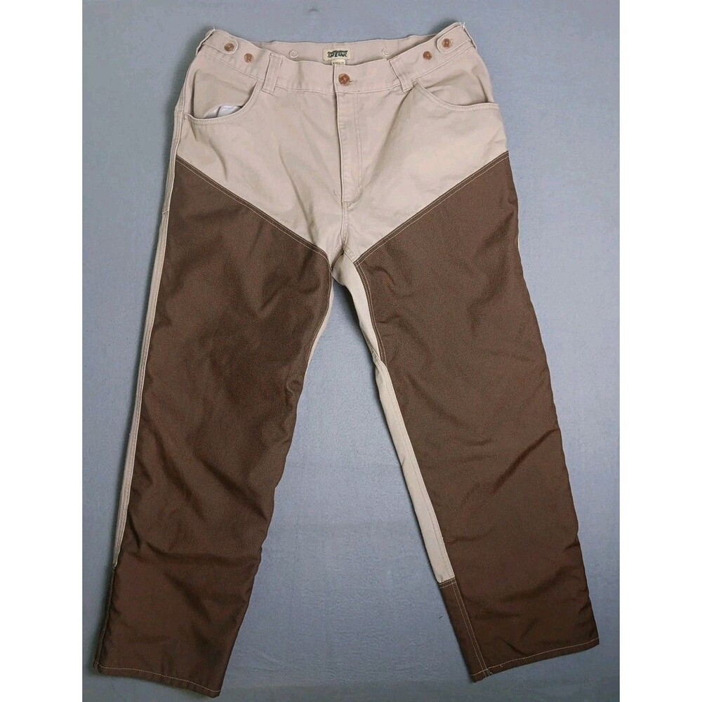 SafTBak Upland Brush Canvas Hunting Pants Mens 40x32 - EUC - VINTAGE